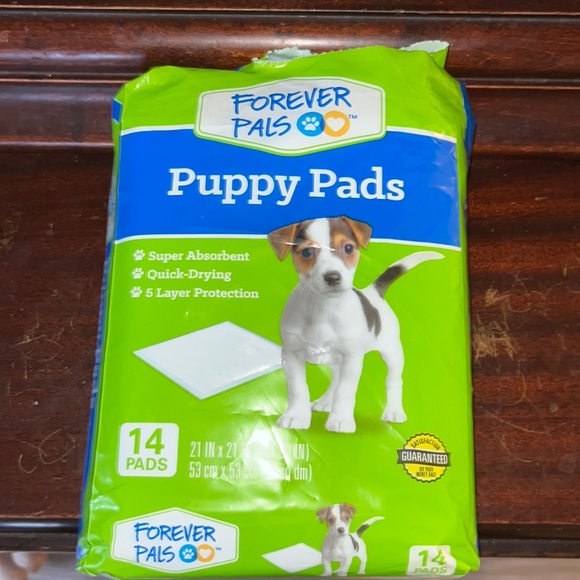 Puppy training pads.